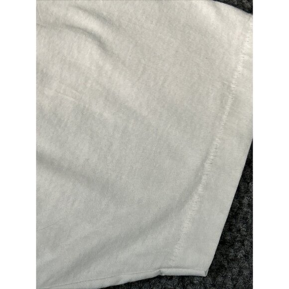 Vintage Single Stitch Hanes Best Butterfly Psychadelic White 80s 90s Size L - Picture 5 of 11